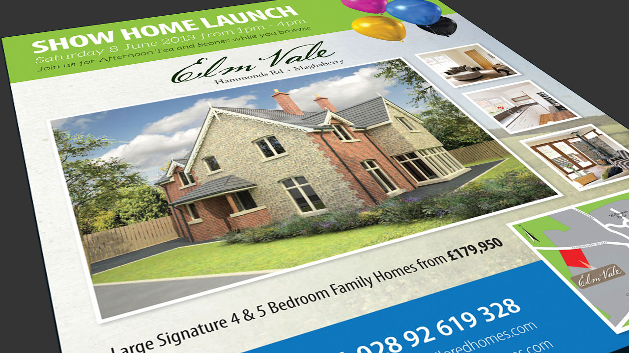Full page newspaper advert for Quality Tailored Homes